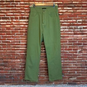 Cider Olive Green Trousers